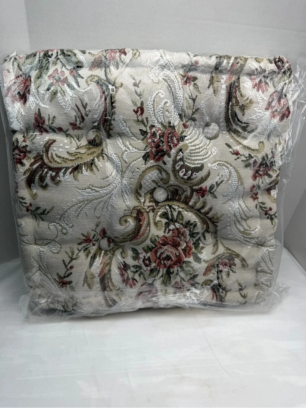 Tapestry Boosters Cushion, Brand New, 15 X 15 X 4